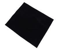 Operitacx Backdrop Cloth Black Pleuche 1X1 Meter Easy to Restore Smooth Screen for Photography and Film Backgrounds