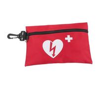 Operitacx Bag Portable Medicine Storage Bag for Camping Travel Full Zipper Design Large Capacity Easy to Carry Crafted from Sturdy Cloth Random