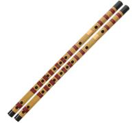 Operitacx Bamboo Flute Flute Diaphragm Wonderful Tone Musical Instrument in and Suitable for Beginners and Small Instrument Players Music Education