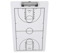 Operitacx Basketball Coaching Board Coaching Board Lightweight PVC Dry Erase Teaching Guidance for Players and Ball Lovers Outdoor Match Basketball Equipment