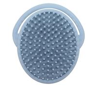 Operitacx Bath Brush for Massage Brush 4.52x3.93x0.79inch Comfortable to Hold Head Massage Silicone Food-Grade for Bath Time Daily Deep Cleaning Use