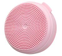 Operitacx Bathing Scrubber Exfoliating Body Brush Comfortable Silicone Skin Friendly Creative Supple Design Portable Shower Use with Hanging Rope and Soap Box