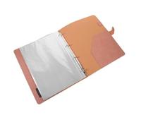 Operitacx Birth Certificate Holder Leather Protector Document Cover for Newborn Records with Cartoon Design Practical Certificate Sleeve for Files Storage