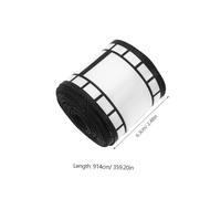 Operitacx Black and White Movie Filmstrip Ribbon Yards Durable Wired Edge Decorative Crafting Tape for DIY Bows Wreaths Wrapping and Classroom Displays