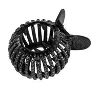 Operitacx Black Hair Claw Clip with Shiny Decor Design Ponytail Claw Clip Plastic Hair Styling Tool Creative Elegant and Female Friends