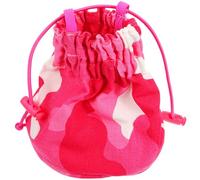Operitacx Blow Dryer Diffuser Bag for Curly Hair with Lightweight Cloth Material and Easy Installation Suitable for Styling and Curl Defining in Home or Salon Use Rose Red Design