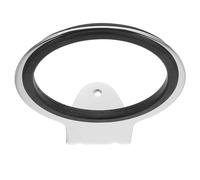 Operitacx Blow Dryer Hanger Universal Hair Dryer Holder Wall Mounted Design Cord Organizer Metal Sleek Modern Style for Professional Salons Bathroom Cabinet Use Black