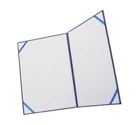 Operitacx Blue School Diploma Cover Certificate Holder Elegant Pu and Paper Material, Personalizable Protection for Awards and School Ceremony Documents
