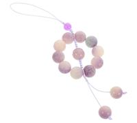 Operitacx Bodhi Beads Phone Chain Lightweight Spiritual Charm Pendant for Cell Phones Practical Lanyard Wrist Strap for Everyday Use Travel Meaningful Decoration for Purses Handbags