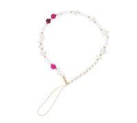 Operitacx Bohemian Star Moon Phone Chain Beaded Lanyard Lightweight Anti-lost Wrist Strap for Smartphones gift for for for for for for for Outdoor Activities and Daily Use