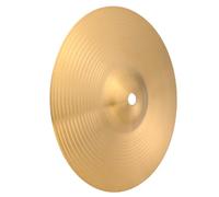 Operitacx Brass Hi-hat Cymbal Jazz Style Percussion Instrument with Finish Sturdy Construction Beginner Friendly for Adult Drum Players and Live Performances
