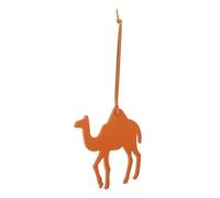 Operitacx Brown Pu Camel Animal Pendant Bag Hanging Decor Unique Charm for Handbag Keychain Accessory Stylish Middle Eastern Style