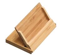 Operitacx Business Card Holder Stand with Display for Office Desk Card Organizer with Smooth Edges Portable for Clinics Retail and Trade