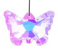 Operitacx Butterfly Prism Crystal Hanging Pendant Sun Catcher for Window Light Display Versatile Indoor Outdoor Decoration Charming for Home Decor Enthusiasts