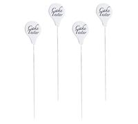Operitacx Cake Tester Needles Smooth 4pcs Stainless Steel for Baking and Easy to Clean Cake Testing Pins Brownies and Muffins for Kitchen and Bakery Use