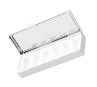 Operitacx Candy Container Stainless Steel Candy Rectangular Small Size Water-Proof Simple Style Silver 3.34x1.18x0.59in Portable Storage and Chocolates Anywhere