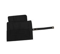 Operitacx Canvas Watch Roll Storage Bag for Travel Black Portable Adjustable Design Suitable for Watch and Jewelry for Travel and Home Storage