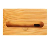 Operitacx Car Cell Phone Holder Speaker Stand Cell Phone Amplifier Business Card Holder Desk Wooden Cell Phone Holder Shower Phone Holder Wood Phone Holder Work Bamboo Tablet Bedside Table