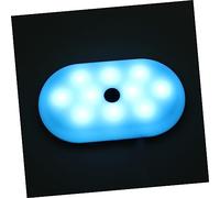 Operitacx Car Dome Ceiling Lamp LED Reading Light with Adhesive Mount Durable Plastic Interior Roof Light for Truck Van Bus Trunk Multipurpose Emergency and Work Lamp