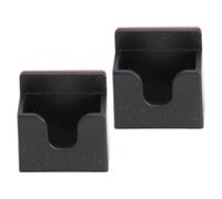 Operitacx Car Radio Microphone Holder Clip 2pcs Universal Ham Radio Mic Hanger with Adhesive Back for Mobile Cb Microphone Accessories Compatible with Baofeng Uv-5r and Quansheng Uv-k5