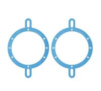 Operitacx Car Speaker Spacer Rings Mounting Adapter Plastic 2pcs 3.5" 4", DIY Friendly Upgrade with Enhanced Audio Clarity for Vehicle’s Center Channel Speakers for Car Audio