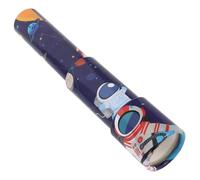 Operitacx Cartoon Space Monocular Telescope for Kids, 3-section Retractable Pocket Telescope Toy for Boys and Girls, Pretend Play Astronomy Toy for Outdoor Exploration and Learning