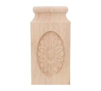 Operitacx Carved Wooden Corbels Hand-Carved Wood Corbel Brackets Unique Artistic Feature Easy Installation Versatile Styling Wood Material Traditional Design for Home Cabinet and Mantel