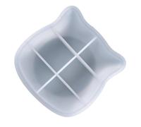 Operitacx Cat Shape Silicone Resin Mold for DIY Fruit Tray Jewelry Container Irregular Cat Tray Mold for Epoxy Casting for Storage Dish Home Decoration Craft
