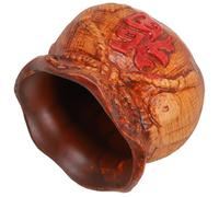 Operitacx Ceramic Green Plants Container Luck Bag Shape Premium Texture Indoor Flowerpot for Home Study Room Decor