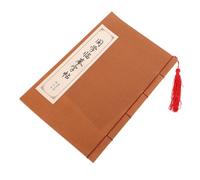 Operitacx Chinese Calligraphy Practice Book Portable Calligraphy Copybook with Smudge-resistant Paper for Handwriting Improvement and Daily Chinese Character Writing Exercises