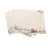 Operitacx Chinese Calligraphy Practice Workbook for Small Script Hard Pen Copybook with Song Poetry Tracing Sheets Eye-friendly Paper Elegant Design for Writing Skill Development at Home