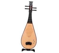 Operitacx Chinese Lute Prop Vintage Instrument Ornament for Hanfu Photography Durable Simulation Decor Elegant Design for Ancient Costume Shoots Lightweight Photo Prop