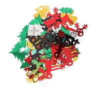 Operitacx Christmas Theme Festive Scatters PVC Snowflake Table Decor Confetti for Year Party Celebration Holiday Foil Sprinkles for Gift Boxes Invitations and Scrapbooks