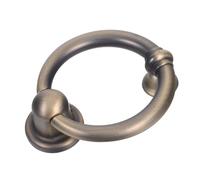 Operitacx Classical Exterior Home Door Knocker Zinc Alloy Front Door Ring for Home and Commercial Portals Modern Simple Design with Ergonomic Smooth Curve Durable One Casting Secure Knock