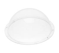 Operitacx Clear Acrylic Cctv Camera Dome Cover Anti-glare Security Camera Protective Housing Weatherproof Impact-resistant Indoor Outdoor