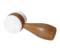 Operitacx Coconut Cleansing Brush for Face Skin Scrubber Soft Bristles Exfoliating Brush for Women Eco-friendly and Portable for Travel Daily Use