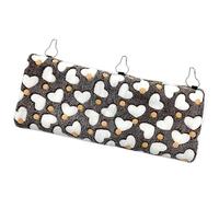Operitacx Comfortable Warm Cotton Pet Hammock Bed for Small Pets and Hamsters, Soft Hanging Nest Suitable for Rest and Play, Cozy Sleeping Bed for Guinea Pigs and Chinchillas