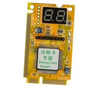 Operitacx Computer Motherboard Tester Card and Laptop Tool, Precise Pci-e Fault Detection for PC and Notebook, Stable Internal Component for Technicians and DIY Enthusiasts