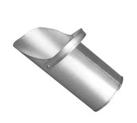 Operitacx Concrete Sand Filling Tool with Carrying Handle for Construction Site Concrete Pouring High Hardness Metal Sand Transportation Tool for Building Structure Filling and Outdoor Use