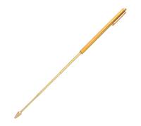 Operitacx Copper Telescoping Dowsing Rod Portable Divining Probe for Water Detection and Treasure Hunting Reusable Copper Antenna Rod with Design for Easy Carry and Storage