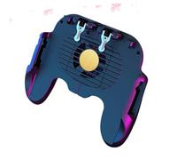 Operitacx Creative Mobile Game Controller with Heat Dissipation Fan Portable Joystick Grip for Enhanced Gaming Experience Silent Cooling for Phones for Gamers the Go