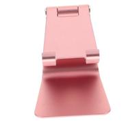 Operitacx Creative Pattern Desktop Phone Holder Durable Iron Base Bracket for Smartphones Tablets Pink Reduces Cervical Spine for Office Study Living Room Table
