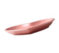 Operitacx Creative Pink Plate Heart Shape Ceramic Dessert Tray, Versatile Heart-Shaped Serving Dish for Home Decoration and Stylish Dining