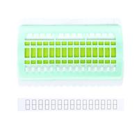 Operitacx Cross Stitch Thread Organizer Mini Plastic Thread Arranger with 30 Holes for Home Embroidery Projects