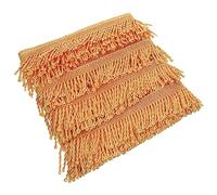 Operitacx Curtain Tassel Fringe Trim for DIY Sewing and Home Decor Polyester Applique Lace Trim for Cushions Throws Valances and Curtain Edging in Shiny Gold