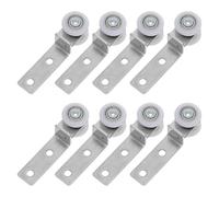 Operitacx Curtain Track Gliders and Versatile Application 8pcs with Cold-Rolled Steel and Nylon Material, Effortless Installation for Quiet Sliding on Shower Curtain Tracks and Hotel