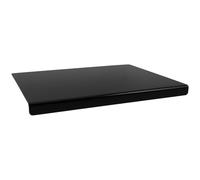 Operitacx Cutting Board with Lip Edge with Non-Slip Surface Acrylic Black Sturdy and Sl esign and Thick Construction Kitchen Countertop Chopping Board for Meat and Fruit for Food