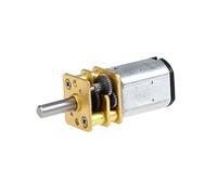 Operitacx Dc Motor with Short Shaft High Torque Durable Hard Metal Reduction Motor for Robot DIY and Car Applications