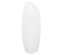 Operitacx Decorative Fresh Bouquets Vase Made of Sturdy Plastic with Hydroponic Planting Feature, for DIY Projects and Wedding Table Centrepiece in White Colour