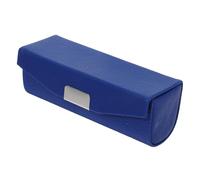 Operitacx Decorative Lipstick Box Pu Lipstick Holder 3.62x1.38x1.38in Portable Convenient Elegant Simple Lip Gloss Case for Women Daily Carry Random Color
